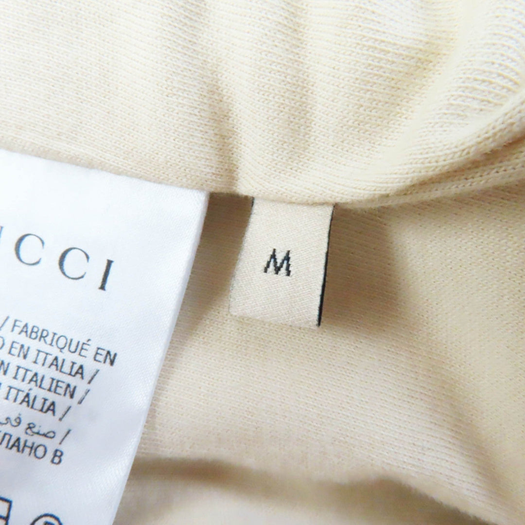 GUCCI Jacket 655196 Outer: 55% polyester, Outer: 45% cotton, Lining: 100% cotton, Part: 100% polyester, Trimming: 93% polyester, 5% nylon, 2% polyurethane, Trimming 2: 100% nylon Multi Interlocking G print jersey jacket Women M Used Authentic