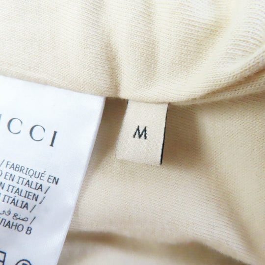 GUCCI Jacket 655196 Outer: 55% polyester, Outer: 45% cotton, Lining: 100% cotton, Part: 100% polyester, Trimming: 93% polyester, 5% nylon, 2% polyurethane, Trimming 2: 100% nylon Multi Interlocking G print jersey jacket Women M Used Authentic