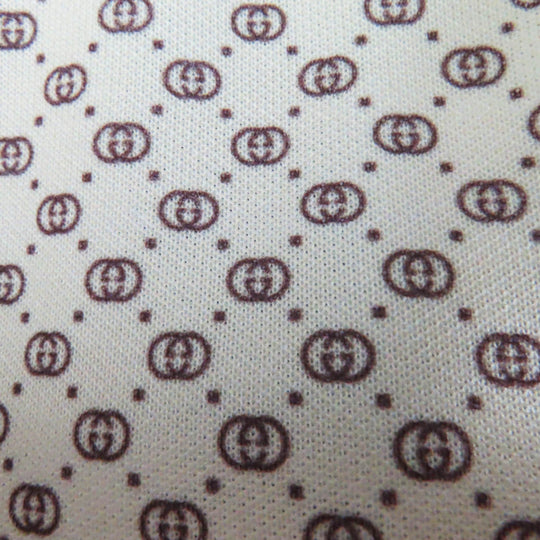 GUCCI Jacket 655196 Outer: 55% polyester, Outer: 45% cotton, Lining: 100% cotton, Part: 100% polyester, Trimming: 93% polyester, 5% nylon, 2% polyurethane, Trimming 2: 100% nylon Multi Interlocking G print jersey jacket Women M Used Authentic