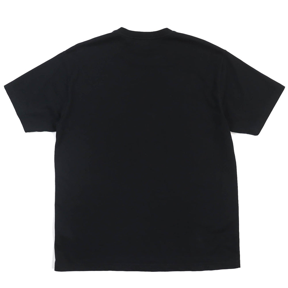 BURBERRY Short sleeve T-shirt 802237202 Main: 100% cotton, Part: 97% cotton, Part: 3% elastane (polyurethane) black mens XXS Used Authentic