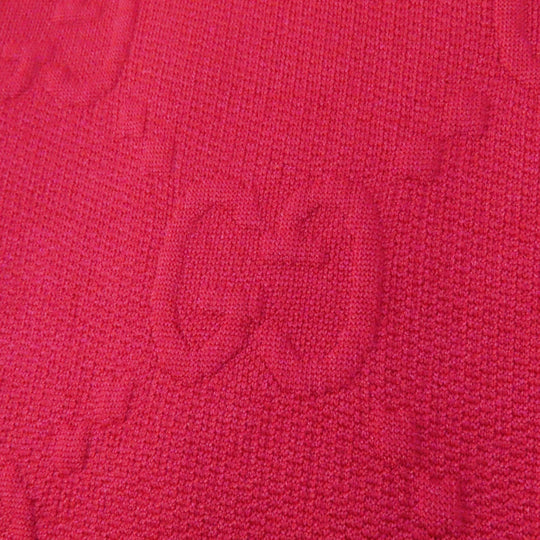 GUCCI one piece 653412 Main: 100% polyester, Trimming: 72% polyester, 25% nylon, 3% polyurethane Red Women M Used Authentic