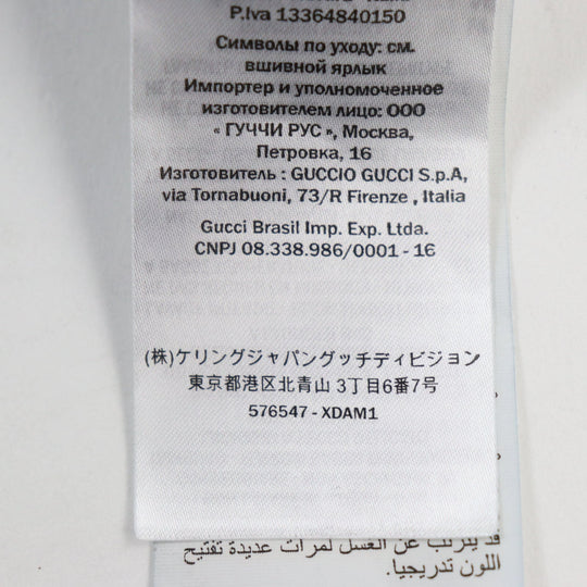 GUCCI Pants 576547 cotton Indigo blue mens 28 Used Authentic