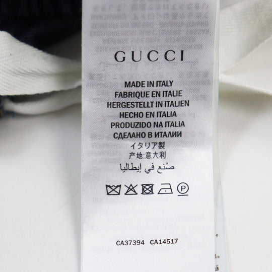 GUCCI Pants 576547 cotton Indigo blue mens 28 Used Authentic