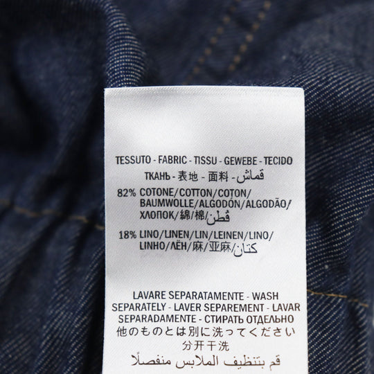 GUCCI Pants 576547 cotton Indigo blue mens 28 Used Authentic