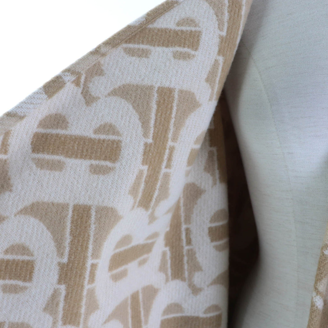 BURBERRY poncho 8022741 Main: 90% wool, Main: 10% cashmere beige Women 137�~140cm Used Authentic