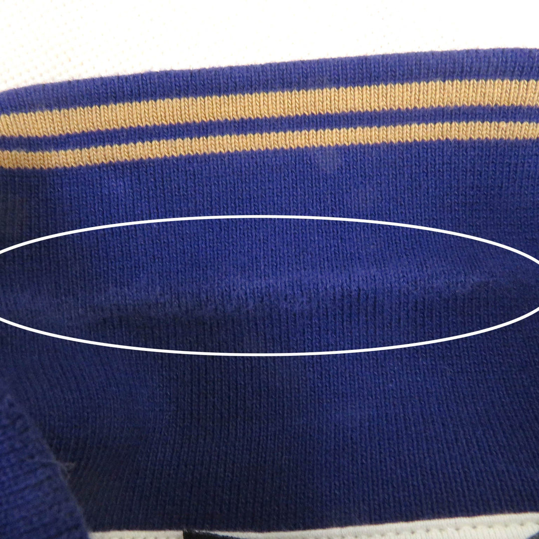 GUCCI Short sleeve polo shirt 625320 Main: 97% cotton, Main: 3% polyurethane, Part: 100% cotton, Part: 100% polyester light beige mens XS Used Authentic