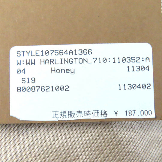 BURBERRY Blouson 8008762 Rayon Beige Women 36 Used Authentic