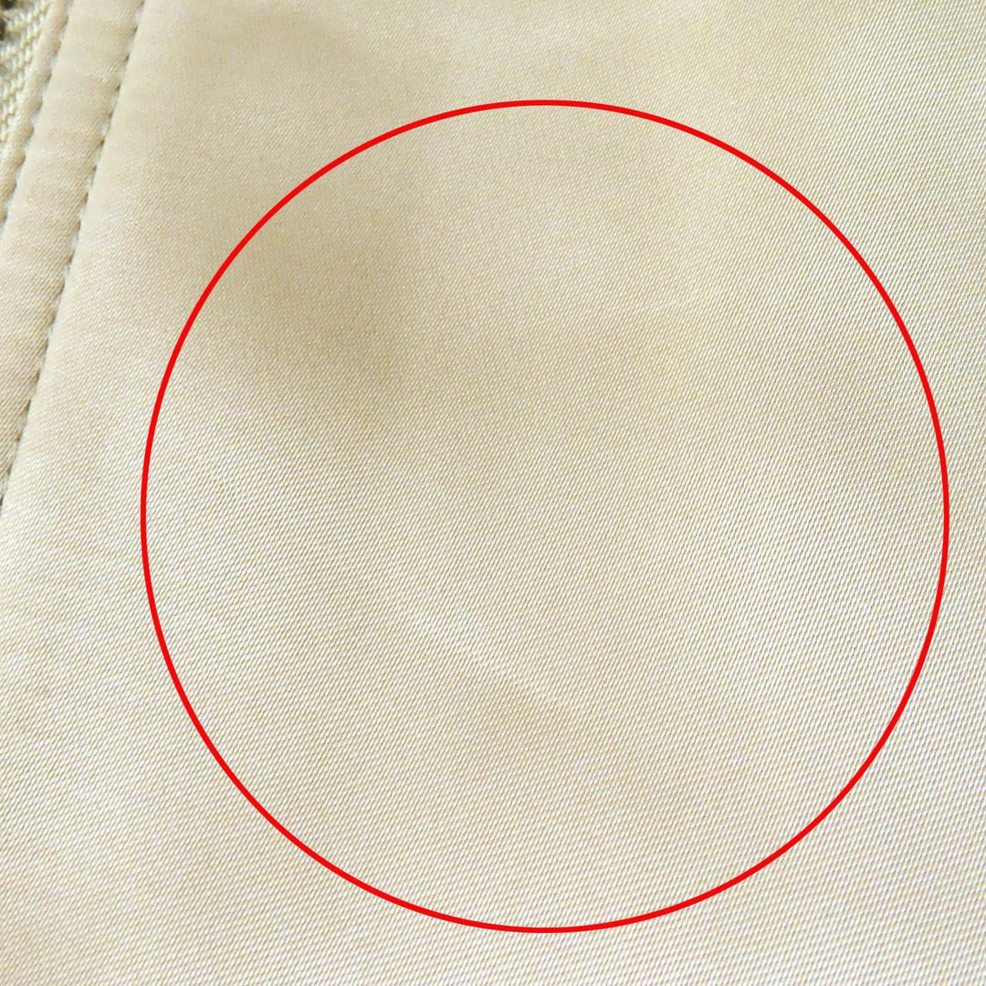 BURBERRY Blouson 8008762 Rayon Beige Women 36 Used Authentic