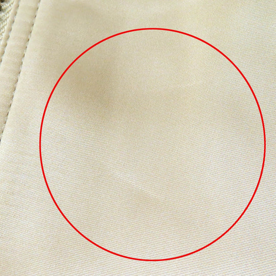 BURBERRY Blouson 8008762 Rayon Beige Women 36 Used Authentic