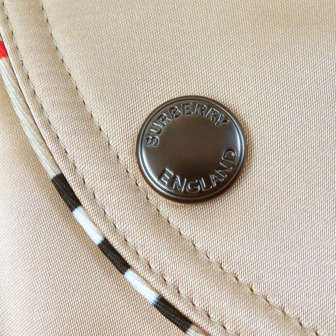 BURBERRY Blouson 8008762 Rayon Beige Women 36 Used Authentic