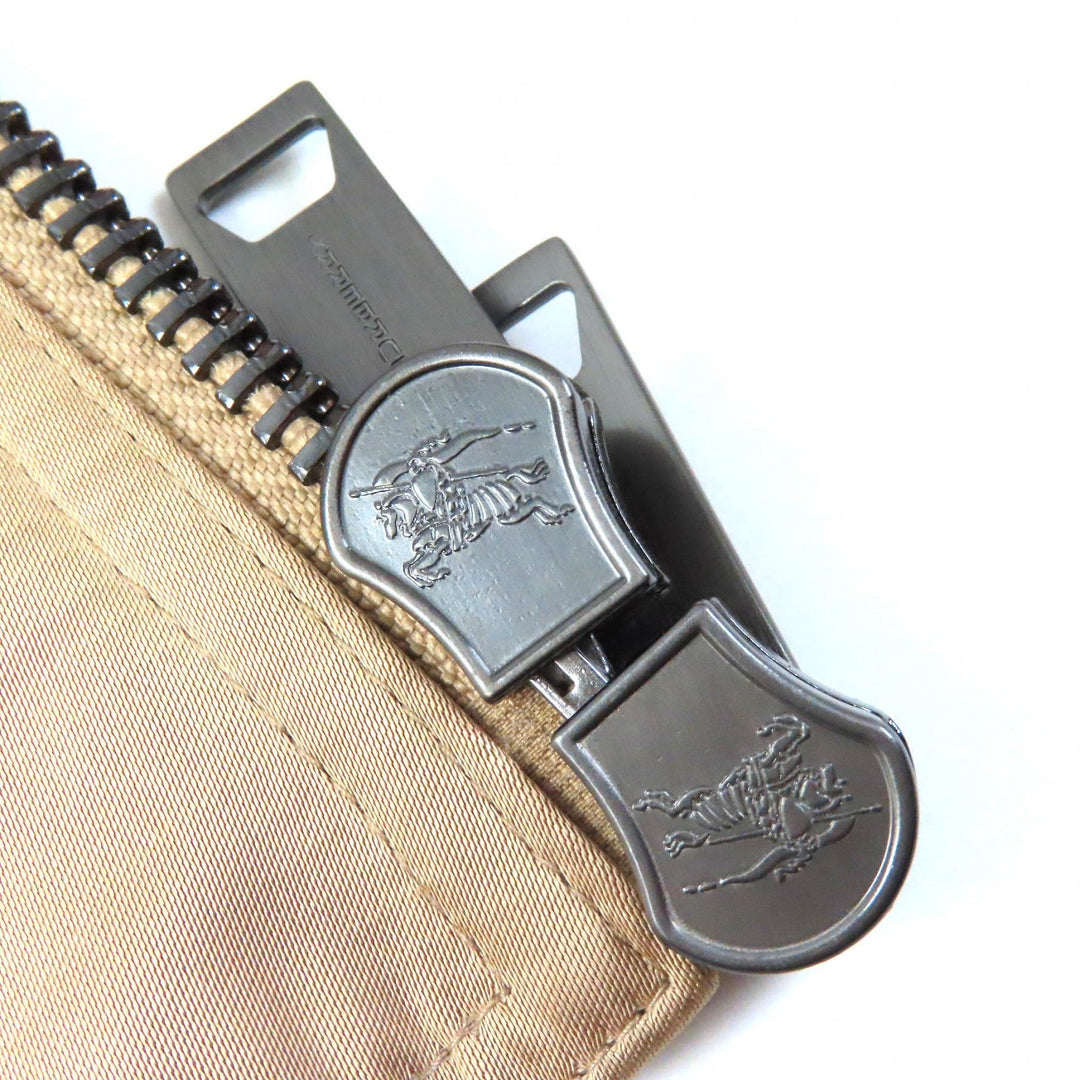 BURBERRY Blouson 8008762 Rayon Beige Women 36 Used Authentic