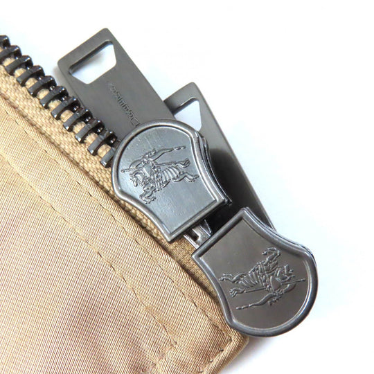 BURBERRY Blouson 8008762 Rayon Beige Women 36 Used Authentic