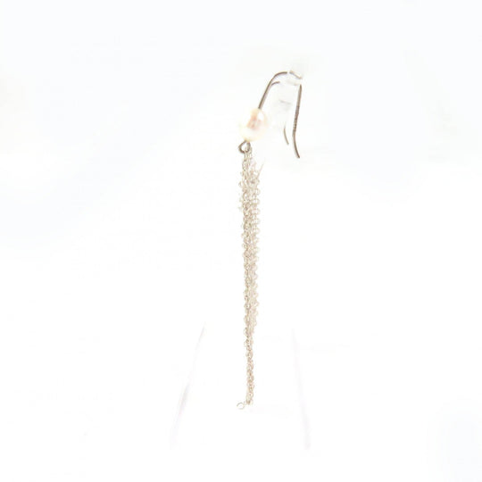 TIFFANY&Co. Pierce Main: AG925, Part: Pearl Silver Women Used Authentic