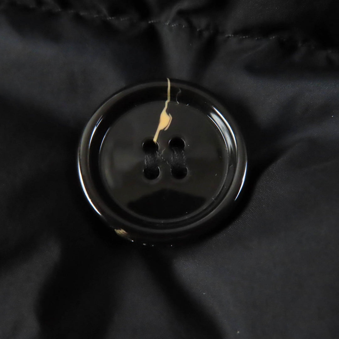 BURBERRY down coat 8044680 Outer material: 100% nylon, Lining: 100% nylon, Filling: 90% down, Filling: 10% feather, Upper lining: 100% polyester, Collar back: 100% polyester, Leather part: 100% cowhide black Women S Used Authentic