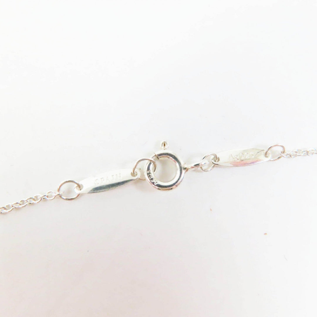 TIFFANY&Co. Necklace Main: AG925, Part: Amethyst Silver purple Color by the yard Women Used Authentic