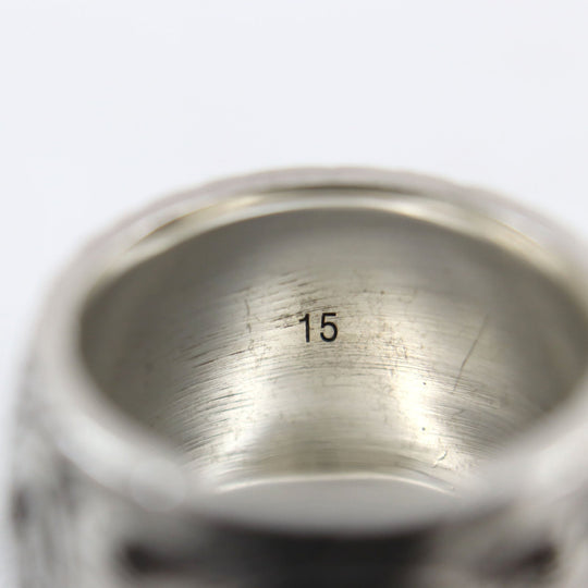 GUCCI Ring 433573 Main�FAG925 Silver Cat Head Arabesque Garden Women(Unisex) Used Authentic