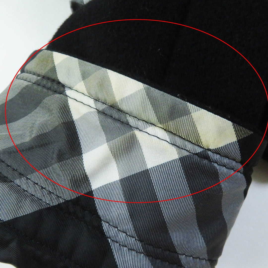 BURBERRY BLUE LABEL coat FNF05-716-09 Outer: 80% wool, Outer: 20% nylon, Lining: cupra, Lining: polyester, Sleeve lining: polyester, Piping (separate fabric): 52% cupra, 48% polyester, Fur: raccoon dog black Women 38 Used Authentic