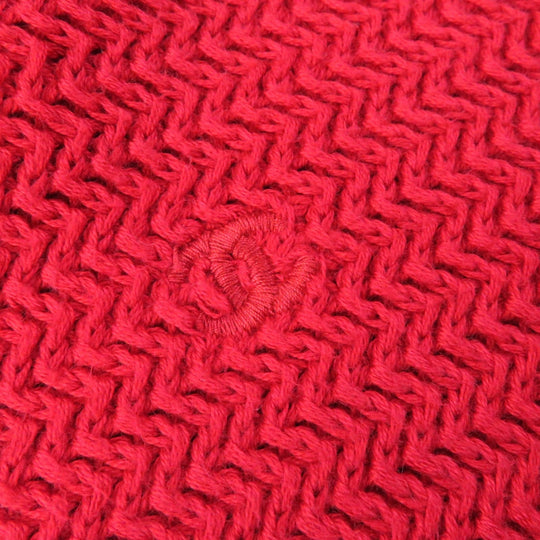 CHANEL one piece Main: 100% cotton Red Women Approximately S to M size Used Authentic