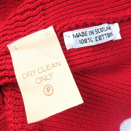 CHANEL one piece Main: 100% cotton Red Women Approximately S to M size Used Authentic