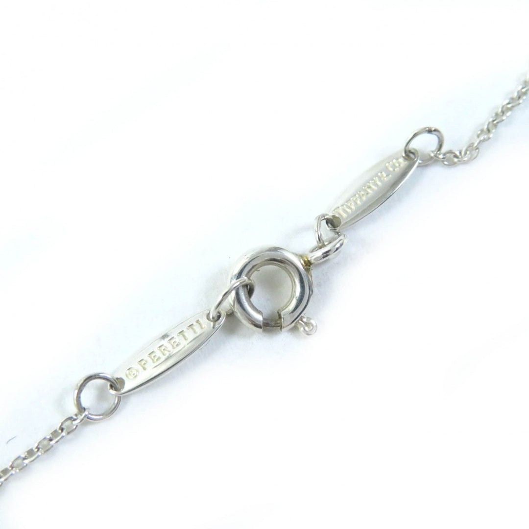 TIFFANY&Co. Necklace Main: SV925, Part: Pink sapphire Silver By the yard Women Used Authentic
