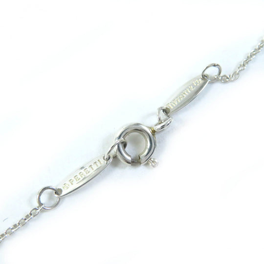 TIFFANY&Co. Necklace Main: SV925, Part: Pink sapphire Silver By the yard Women Used Authentic