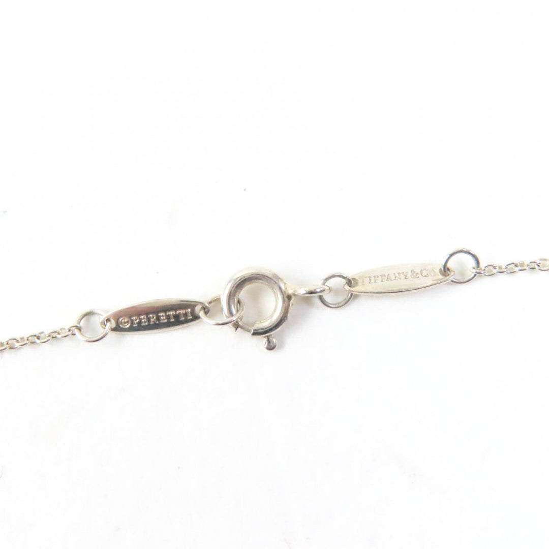 TIFFANY&Co. Necklace Main: AG925, Part: Diamond Silver By the yard El Saperetti Women Used Authentic