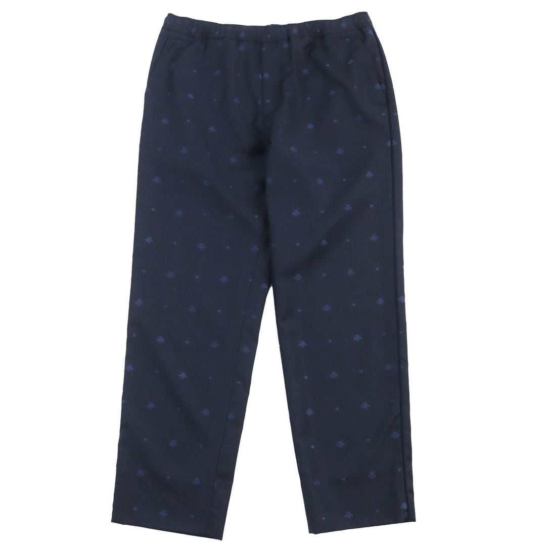GUCCI Pants 552576 Main: 100% wool, Part: 100% cotton, Part: 100% polyester, Lining: 100% cotton Navy mens 48 Used Authentic
