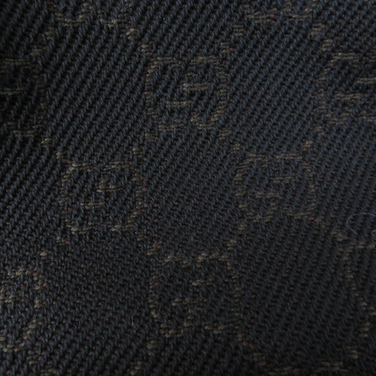 GUCCI Pouch 29596 Main: GG canvas Part: Leather Dark brown black Women Used Authentic