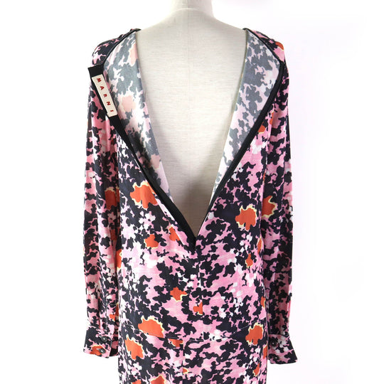 MARNI setup Main: 98% rayon, Main: 2% polyurethane Pink multicolor Women 36 Used Authentic