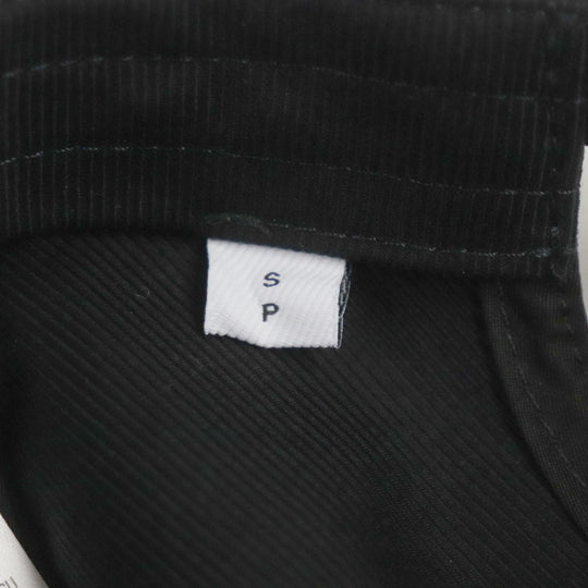 BURBERRY cap 8057625 cotton black mens S Used Authentic