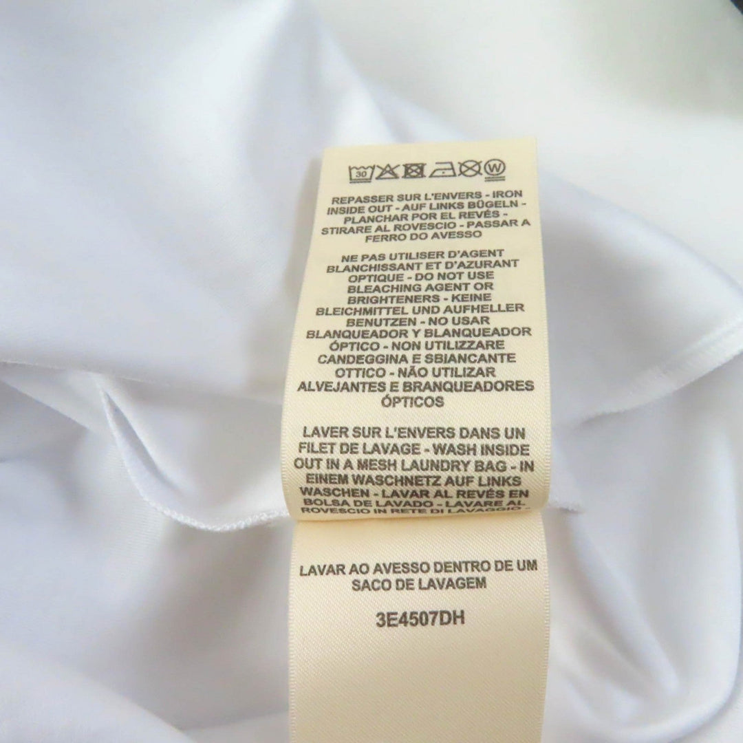 HERMES one piece Main: 100% cotton, Part: 100% cotton, Part: 100% polyester white Women 36 Used Authentic