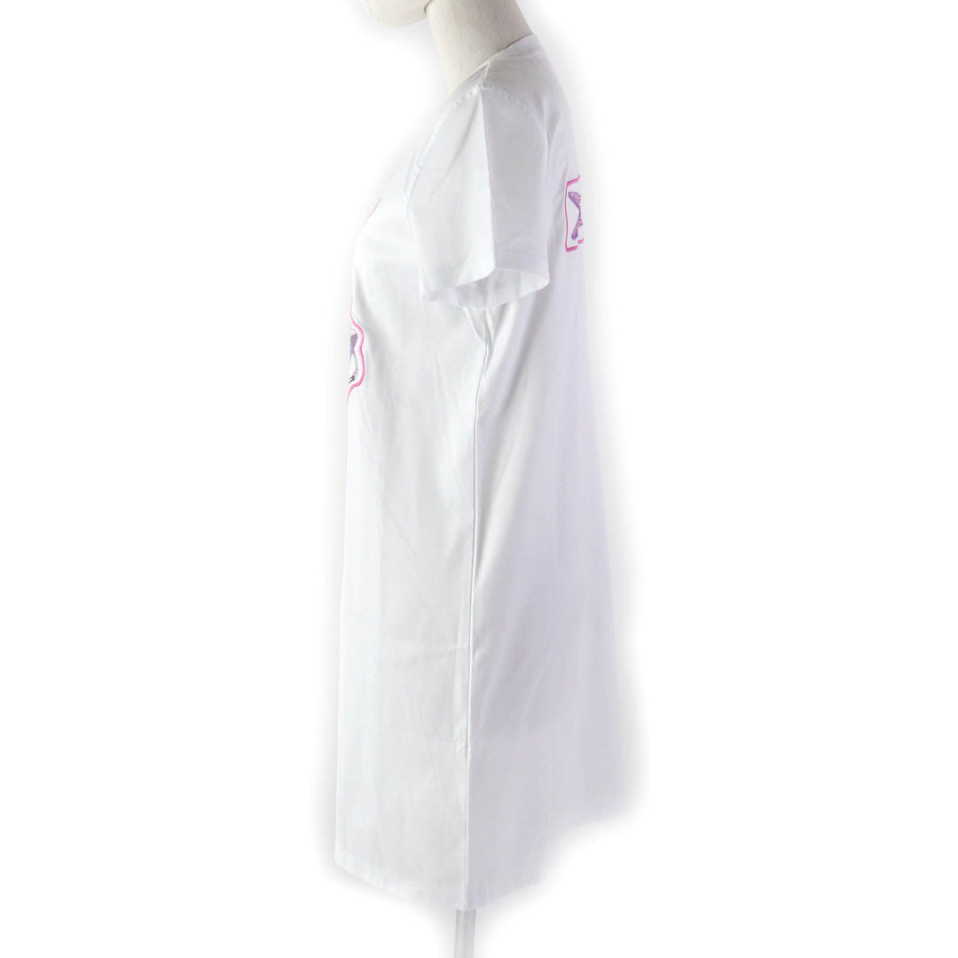 HERMES one piece Main: 100% cotton, Part: 100% cotton, Part: 100% polyester white Women 36 Used Authentic