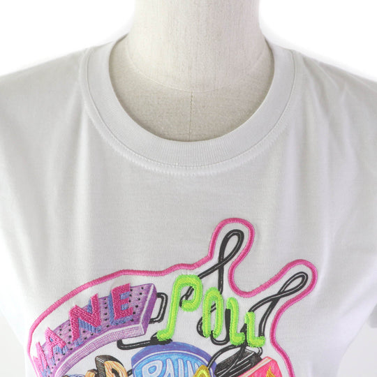 HERMES one piece Main: 100% cotton, Part: 100% cotton, Part: 100% polyester white Women 36 Used Authentic