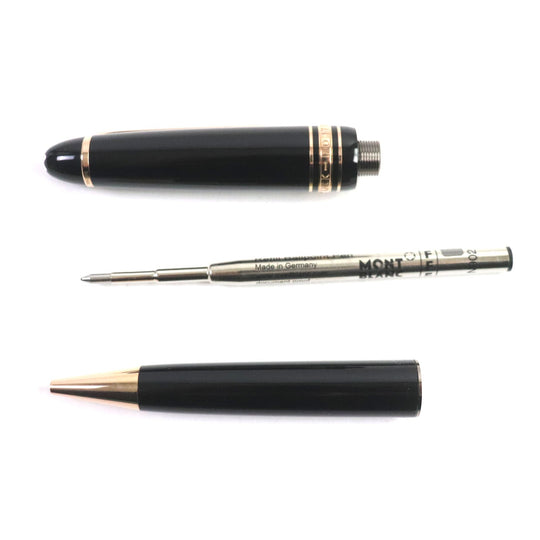 MONTBLANC Ballpoint pen resin Black Red Gold Legrand Meisterstck mens(Unisex) Used Authentic