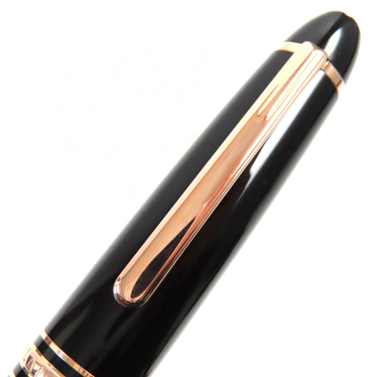 MONTBLANC Ballpoint pen resin Black Red Gold Legrand Meisterstck mens(Unisex) Used Authentic