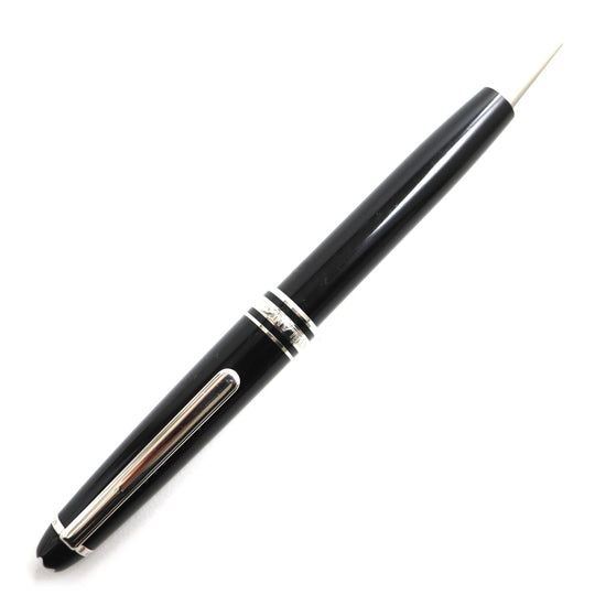 MONTBLANC Ballpoint pen resin Black Silver Meisterstck Classic mens Used Authentic