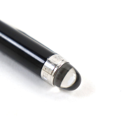 MONTBLANC Ballpoint pen resin Black Silver Starwalker mens Used Authentic