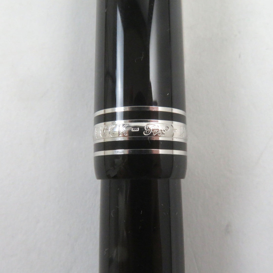 MONTBLANC Ballpoint pen Main: Precious resin Part: Sapphire Black Silver Meisterstck UNICEF Edition Le Grand mens Used Authentic
