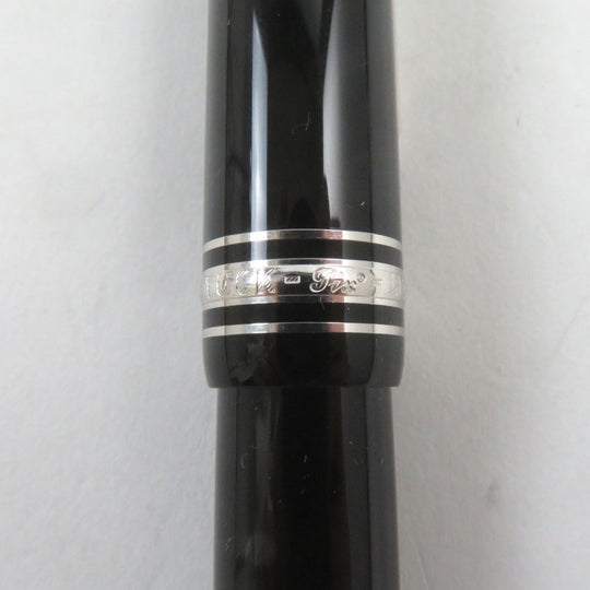 MONTBLANC Ballpoint pen Main: Precious resin Part: Sapphire Black Silver Meisterstck UNICEF Edition Le Grand mens Used Authentic