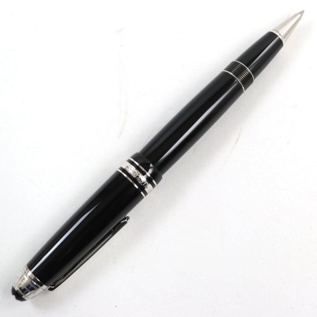 MONTBLANC Ballpoint pen Main: Precious resin Part: Sapphire Black Silver Meisterstck UNICEF Edition Le Grand mens Used Authentic