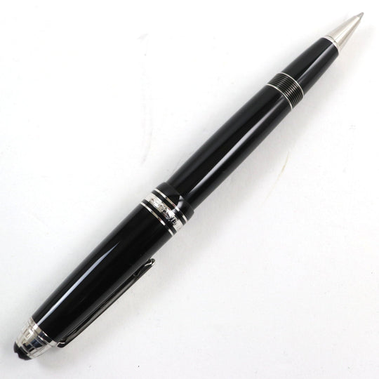 MONTBLANC Ballpoint pen Main: Precious resin Part: Sapphire Black Silver Meisterstck UNICEF Edition Le Grand mens Used Authentic