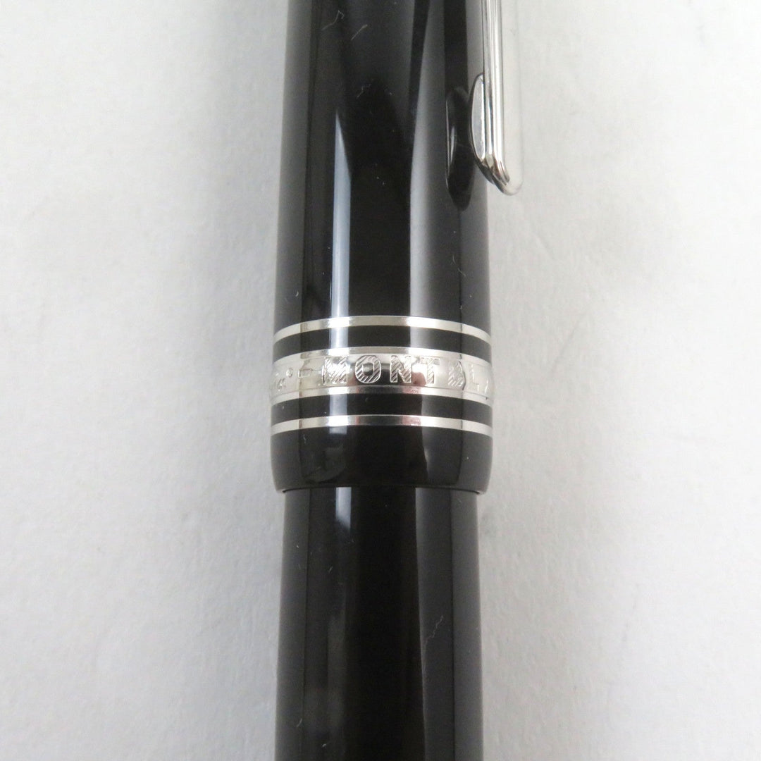 MONTBLANC Ballpoint pen Main: Precious resin Part: Sapphire Black Silver Meisterstck UNICEF Edition Le Grand mens Used Authentic