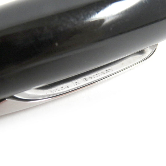MONTBLANC Ballpoint pen resin Black Silver mens Used Authentic