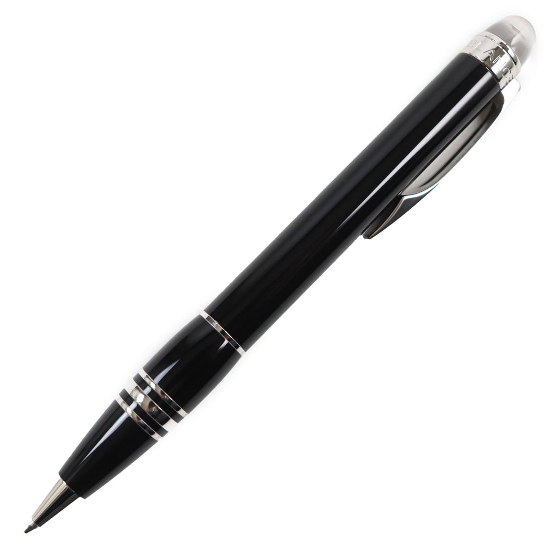 MONTBLANC Ballpoint pen Precious resin Black Silver Starwalker Women(Unisex) Used Authentic