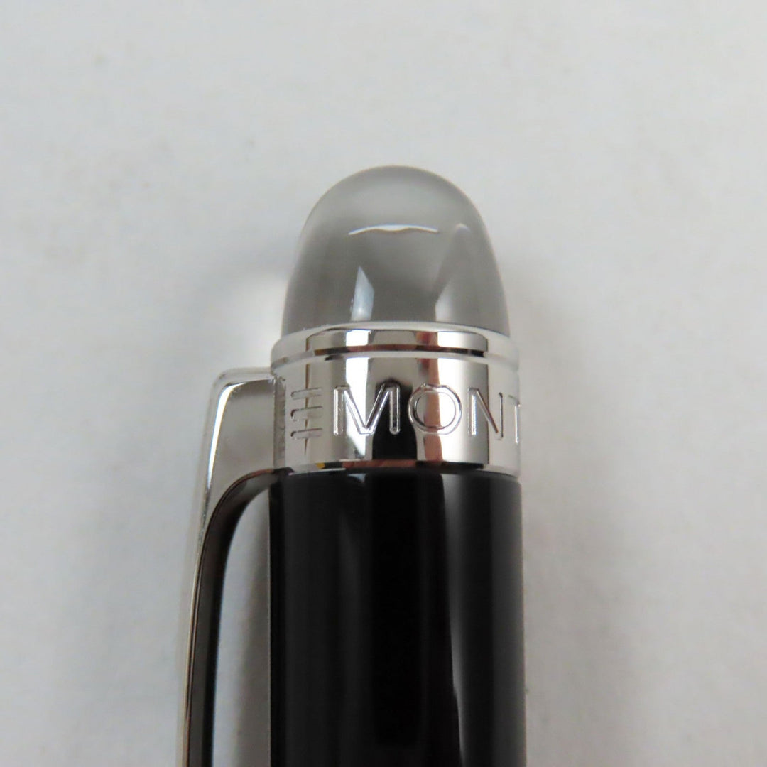 MONTBLANC Ballpoint pen Precious resin Black Silver Starwalker Women(Unisex) Used Authentic