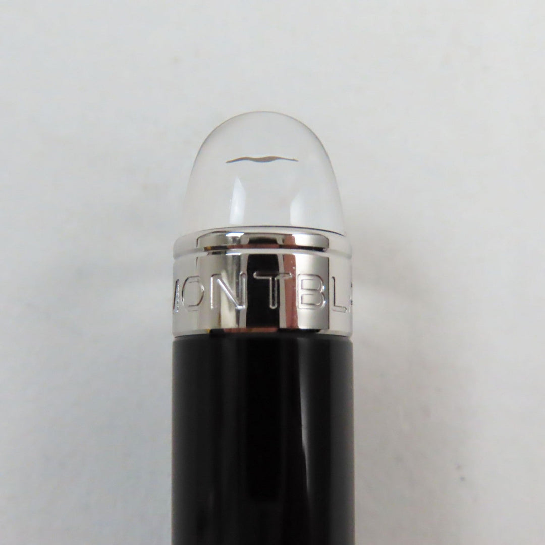 MONTBLANC Ballpoint pen Precious resin Black Silver Starwalker Women(Unisex) Used Authentic