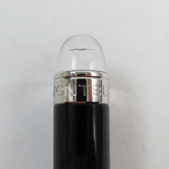 MONTBLANC Ballpoint pen Precious resin Black Silver Starwalker Women(Unisex) Used Authentic