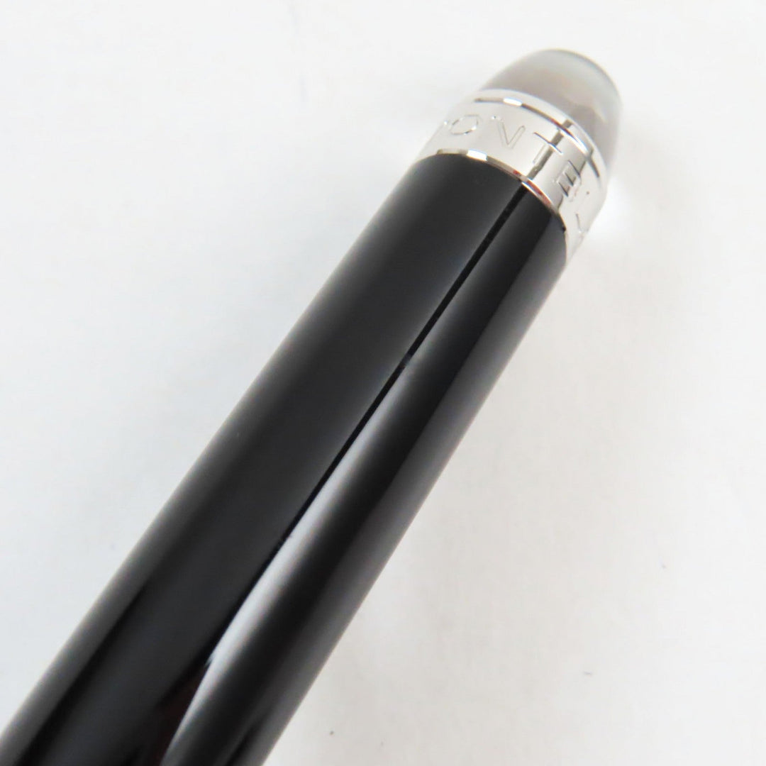MONTBLANC Ballpoint pen Precious resin Black Silver Starwalker Women(Unisex) Used Authentic