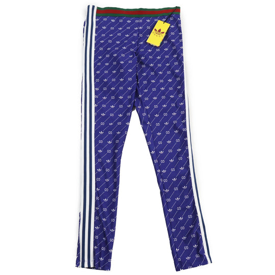 GUCCI Pants 691776 Main: 80% polyamide (nylon), Main: 20% elastane (polyurethane), Part: 51% polyester, Part: 43% nylon, Part: 6% polyurethane, Part: 100% nylon Blue white mens L Used Authentic