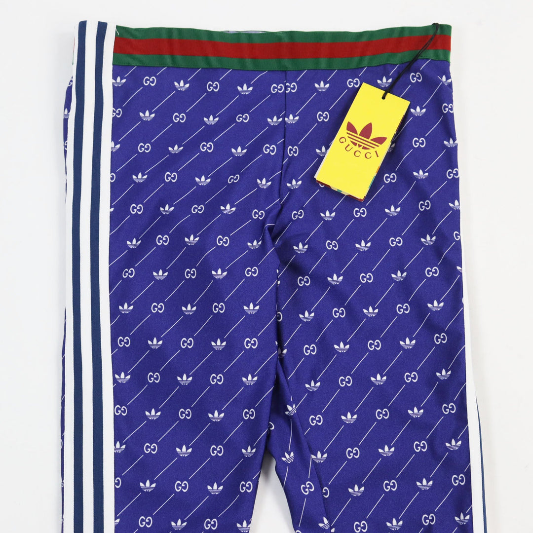 GUCCI Pants 691776 Main: 80% polyamide (nylon), Main: 20% elastane (polyurethane), Part: 51% polyester, Part: 43% nylon, Part: 6% polyurethane, Part: 100% nylon Blue white mens L Used Authentic
